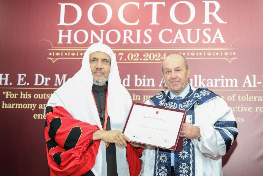 KU “Bedër” i akordon “Doktor Honoris Causa” Shkëlqesisë së Tij, Dr. Mohammad bin Abdulkarim Al-Issa